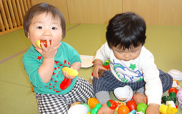 さくらんぼ組の様子