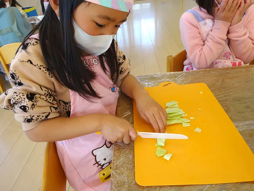 クッキング保育